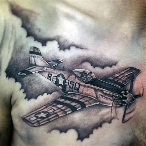 airplane tattoo|airplane tattoos for men.